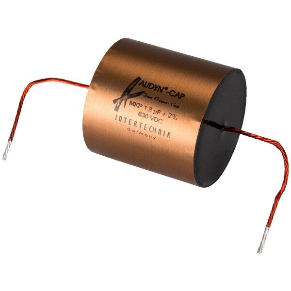 Main product image for Audyn True Copper Cap 1.8uF 630V Copper Foil C 027-160